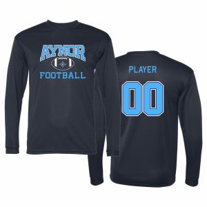 Aynor Football Long Sleeve Dri Fit T-Shirt